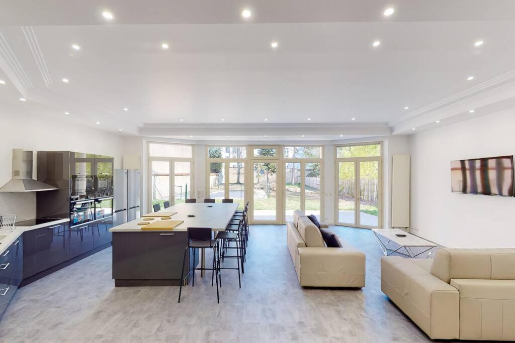 03.Studio#Creteil#Loft#Cinema#Terrasse Luaran gambar